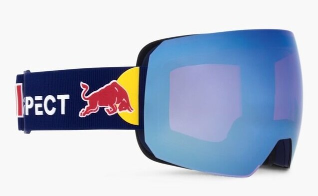 Lyžiarske okuliare Red Bull SPECT Goggles CHUTE-04 Blue, Purple with Blue Mirror, CAT3 + SPARE LENS