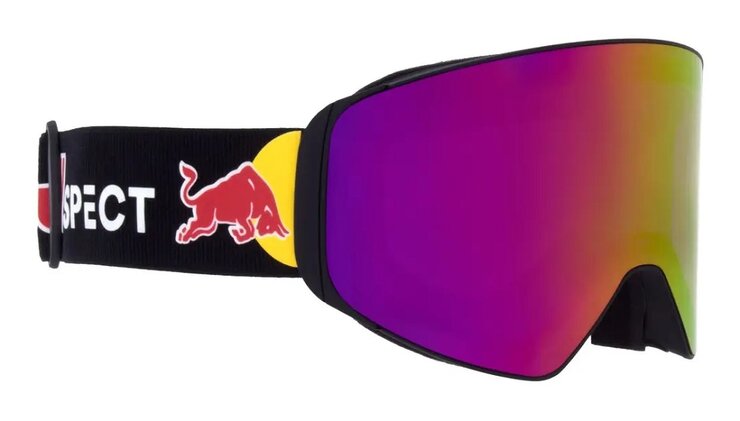 Lyžiarske okuliare Red Bull SPECT Goggles JAM-01 Black/Burgundy/Red