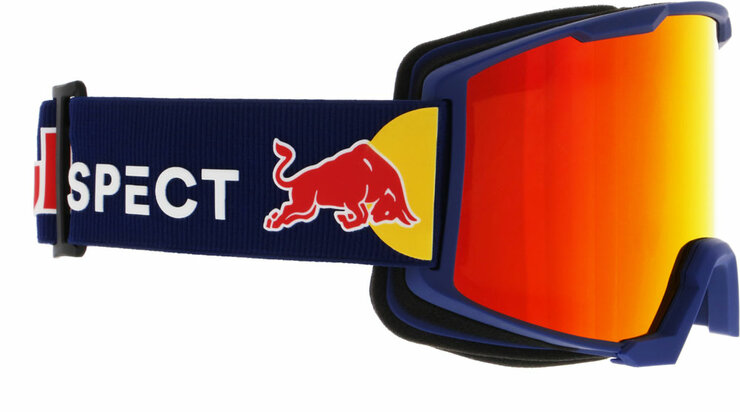 Lyžiarske okuliare Red Bull SPECT Goggles SOLO-001RE2 Dark Blue/Brown/Red