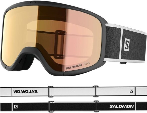 Lyžiarske okuliare  Salomon Aksium 2.0 S Photo Bk/Aw red Lyžiarske okuliare  Salomon Aksium 2.0 S Photo Bk/Aw red