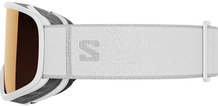 Lyžiarske okuliare Salomon Aksium 2.0 Access White/Flash Tonic Orange