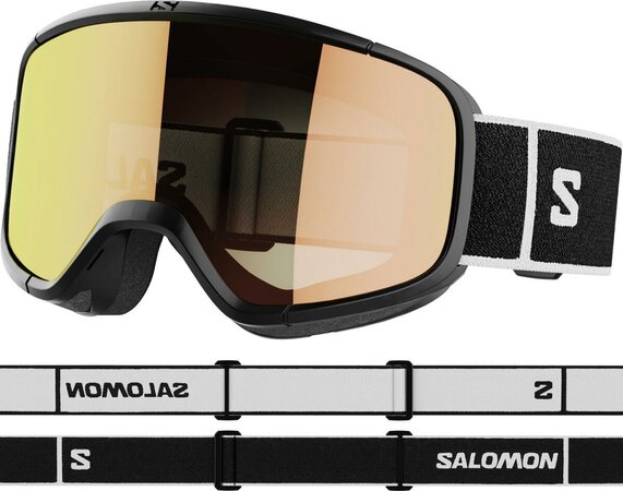 Lyžiarske okuliare Salomon Aksium 2.0 Photo Black/Red