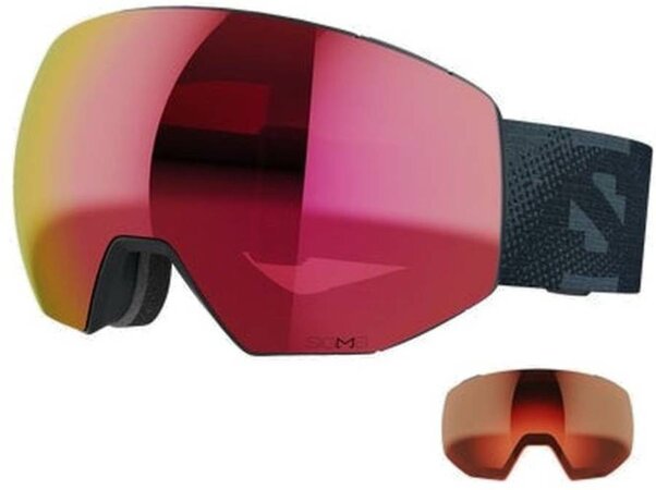 Lyžiarske okuliare Salomon Radium Prime Sigma Ebony