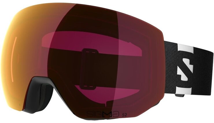 Lyžiarske okuliare Salomon Radium Pro Sigma Black/Univ Pr