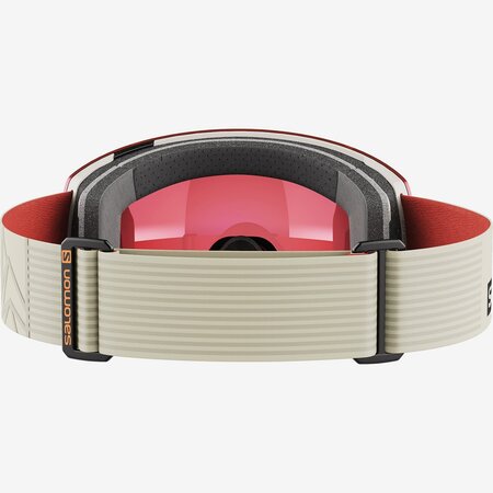 Lyžiarske okuliare Salomon Radium Pro Sigma Cashew/Pink Red