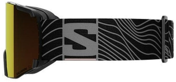 Lyžiarske okuliare Salomon S/View Black Res W/uni Mid Red Lyžiarske okuliare Salomon S/View Black Res W/uni Mid Red