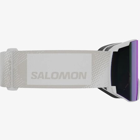 Lyžiarske okuliare Salomon S/View Photo White/Aw Blue