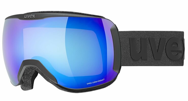 Lyžiarske okuliare Uvex Downhill 2100 CV Black Mat S2