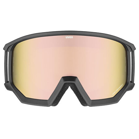 Lyžiarske okuliare Uvex Athletic CV Race Black S2/Mirror Rose