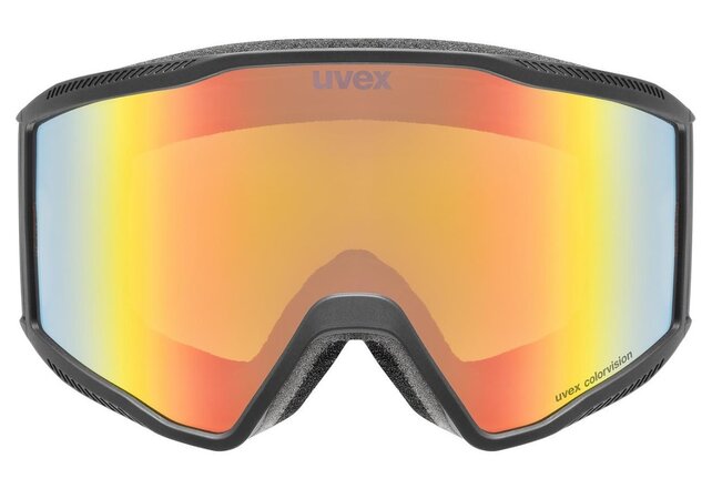 Lyžiarske okuliare Uvex Blast CV Black Matt SL/Rainbow Yellow