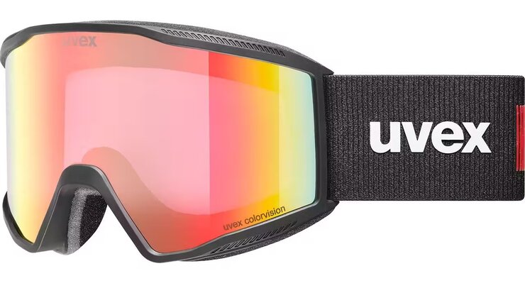 Lyžiarske okuliare Uvex Blast CV Black Matt SL/Red Purple