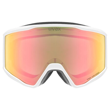 Lyžiarske okuliare Uvex Blast CV White Matt SL/Rose Green