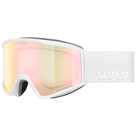 Lyžiarske okuliare Uvex Blast CV White Matt SL/Rose Green