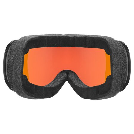 Lyžiarske okuliare Uvex Downhill 2100 CV Black Shiny SL/Scarlet Orange