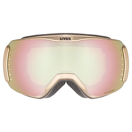Lyžiarske okuliare Uvex Downhill 2100 WE Glamour Goldchrom SL/Rose Green