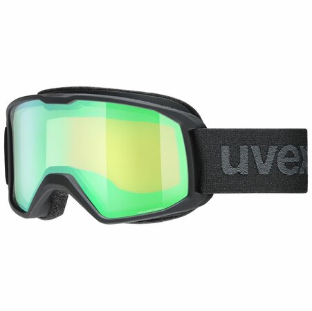 Lyžiarske okuliare uvex elemnt FM Black Mat Green