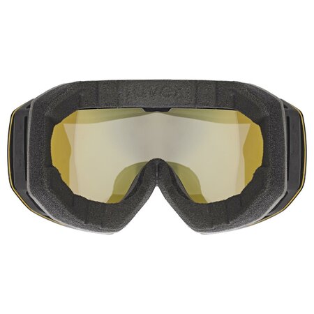 Lyžiarske okuliare Uvex Epic ATTRACT Black DL/FM Sapphire Green