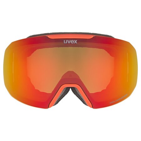 Lyžiarske okuliare Uvex Epic ATTRACT Fiercered Dl/FM Red Green