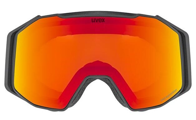 Lyžiarske okuliare Uvex Gravity FM Black Matt DL/Red/Clear