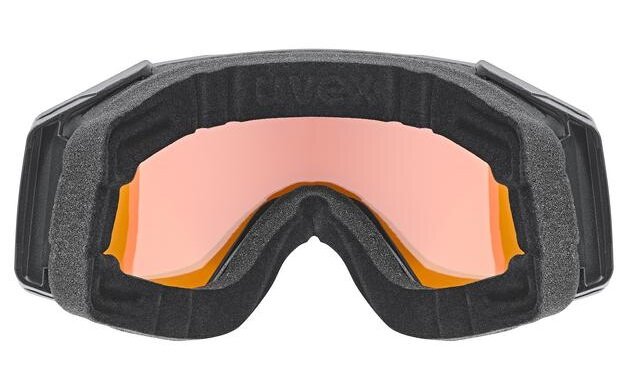 Lyžiarske okuliare Uvex Gravity FM Black Matt DL/Red/Clear