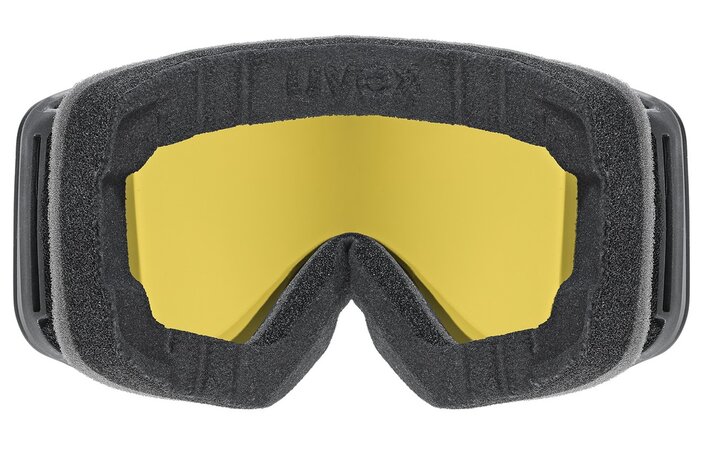 Lyžiarske okuliare Uvex Pwdr FM Black Matt DL/Green Clear