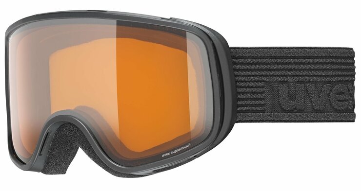 Lyžiarske okuliare Uvex Scribble LG Black/Lasergold S2