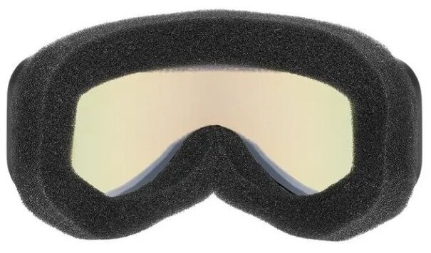 Lyžiarske okuliare Uvex Speedy Nova FM Black Matt DL/Green On Yellow Clear S1