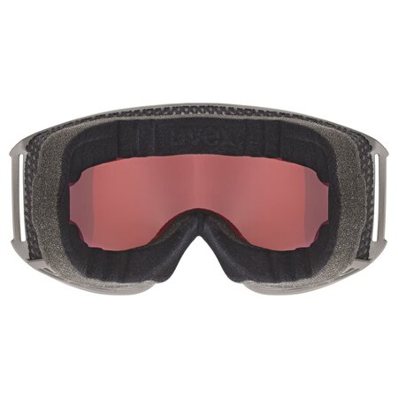 Lyžiarske okuliare Uvex Topic FM Sphere Rhino Matt Dl/Rainbow Rose