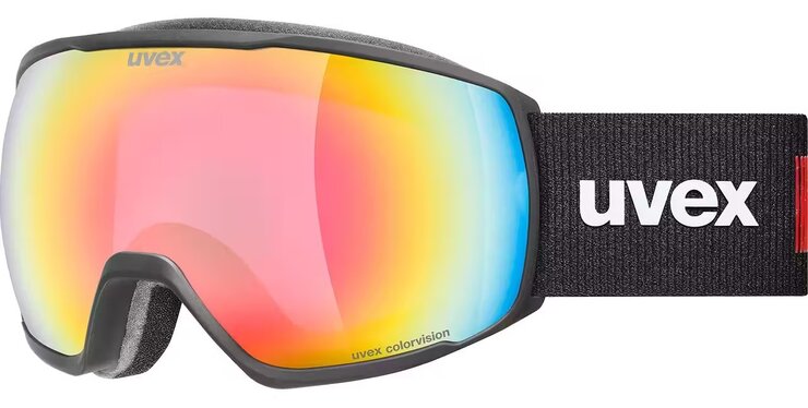 Lyžiarske okuliare Uvex Victorious CV Black Matt SL/Red Purple S2