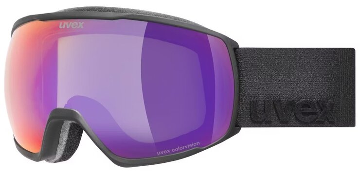 Lyžiarske okuliare Uvex Victorious M CV Black Matt SL/Red Purple S2