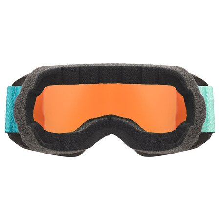 Lyžiarske okuliare Uvex Xcitd CV Black Matt SL/Green Orange