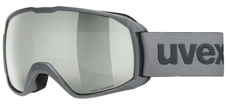 Lyžiarske okuliare Uvex Xcitd CV Rhino Matt SL/Silver Green