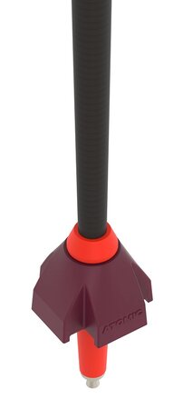 Lyžiarske palice Atomic Redster Carbon SQS Red/Carbon