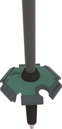 Lyžiarske palice Atomic Redster Q Carbon SQS Green/Carbon