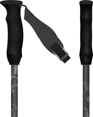 Lyžiarske palice Atomic Volant Black