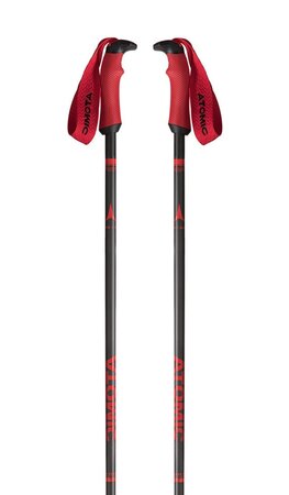 Lyžiarske palice Atomic AMT Carbon SQS Black Red
