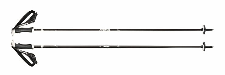 Lyžiarske palice Atomic AMT Carbon SQS Black White