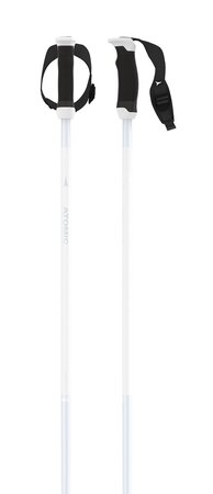 Lyžiarske palice Atomic AMT Carbon SQS W White/Light Grey Lyžiarske palice Atomic AMT Carbon SQS W White/Light Grey