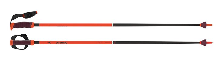 Lyžiarske palice Atomic Redster RS SL SQS Red/Carbon