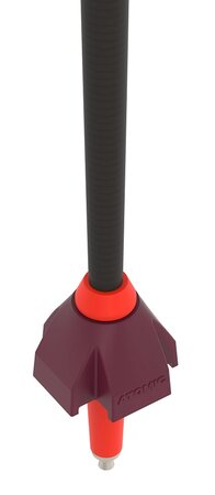 Lyžiarske palice Atomic Redster RS SL SQS Red/Carbon