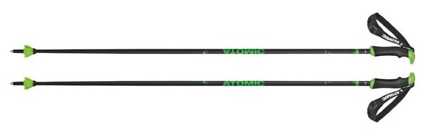 Lyžiarske palice Atomic Redster X Carbon SQS grey/green 20/21