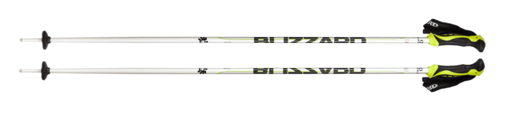 Lyžiarske palice Blizzard Allmountain Silver/Neon Green