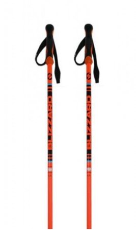 Lyžiarske palice Blizzard Race ski Poles Black/Orange