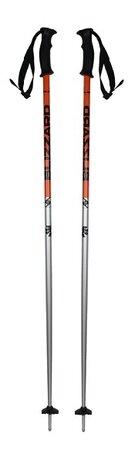 Lyžiarske palice Blizzard Sport black/orange/silver