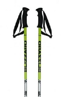 Lyžiarske palice Blizzard Sport Black/Yellow/Silver