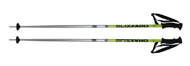 Lyžiarske palice Blizzard Sport Black/Yellow/Silver