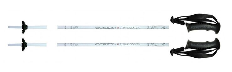 Lyžiarske palice Blizzard Viva Ski Poles White