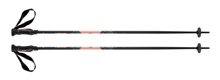 Lyžiarske palice Head Joy Black/Metallic Rosé 20/21