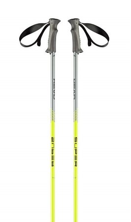 Lyžiarske palice Head Supershape Black/Neon Yellow 20/21