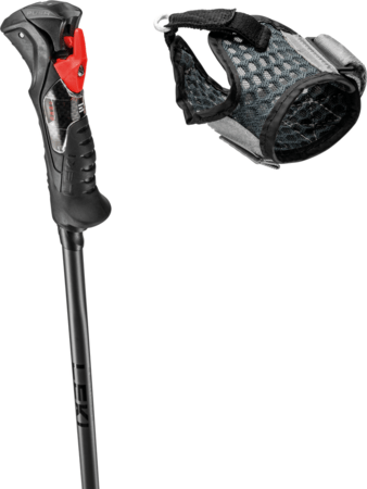 Lyžiarske palice Leki Airfoil 3D Black/Dark Anthracite